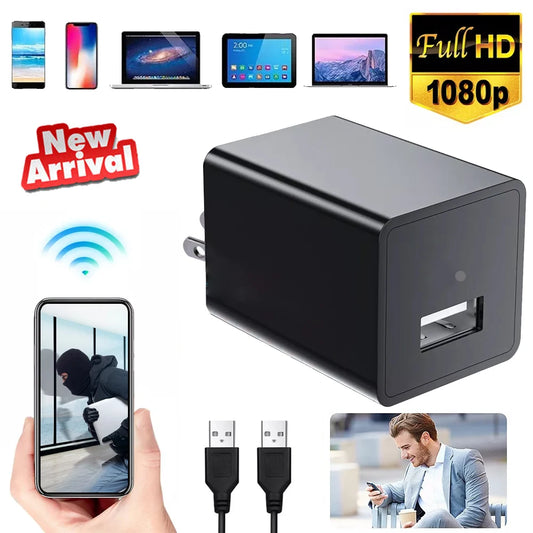 1080P HD Mini Wifi Camera Invisible Espia Cam Night Vision Micro Camcorder 150° Wide Angle IP Webcam Remote Monitoring Magnetic