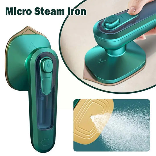 Home Professional Micro Steam Iron Handheld Portable Electric Steamer Travel Small Handheld Iron Mini Iron Garment Machine X8E4