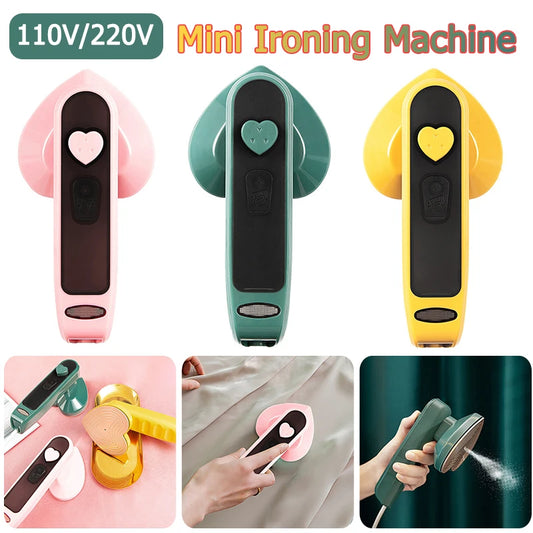 Mini Portable Handheld Ironing Machine Garment Steamer 30W Household Steam Iron Fast-Heat Ironing for Home Travel Business