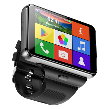 Rainbuvvy S999 4G LTE Smartwatch 4GB RAM 64GB ROM Android 11.0 MTK6761 2.88" Large Screen SIM WiFi 2MP/8MP 1500mAh Men Watch
