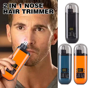 Xiaomi Electric Nose Hair Trimmer Mini Rechargeable Waterproof Ear Eyebrow Beard Powerful Scissor for Men Women Painless Razor