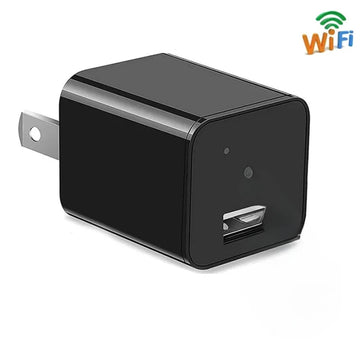 Mini WiFi USB Security Camera – HD Remote Monitoring | Loop Recording | Plug & Play