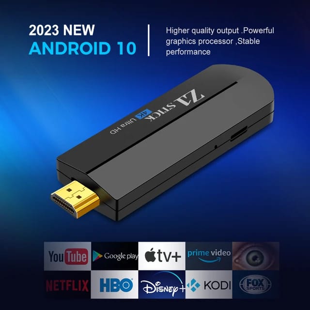 Android 11 Google TV Stick 4K, HDMI, 2.4/5g WIFI, Voice Remote, USB Port  - Stream Live TV, Sports, Movies Supports  Stalker, Xtream  Code, Minstra, M3U Playlist