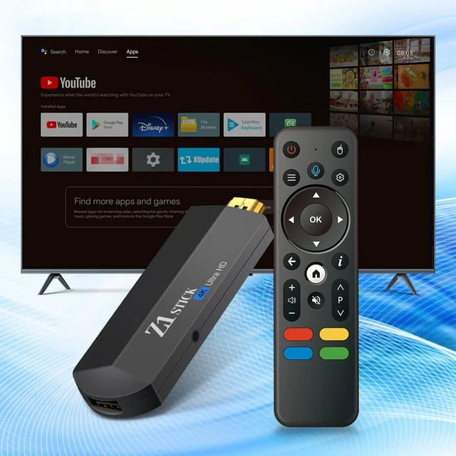 Android 11 Google TV Stick 4K, HDMI, 2.4/5g WIFI, Voice Remote, USB Port  - Stream Live TV, Sports, Movies Supports  Stalker, Xtream  Code, Minstra, M3U Playlist