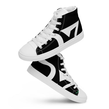 Men’s high top canvas shoes