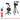 MAMEN Phone DSLR Camera Vlog Tripod Vlogging Kit with Remote Control Microphone LED Light for Smartphone Interview Live YouTube