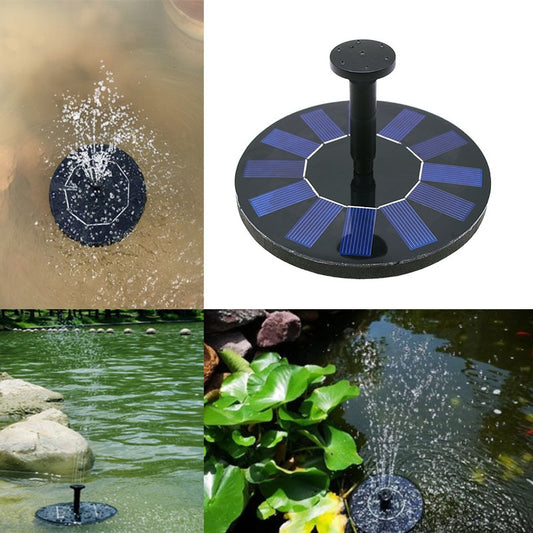 Fountain Water Pump Floating Pond Decoration Solar Panel Powered Fountain Garden Pool Outdoor Water Pump Fountain